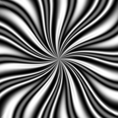 b&w swirly vortex