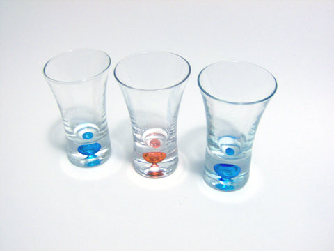 shot glass trio