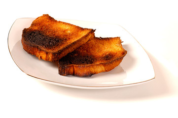 burnt toast