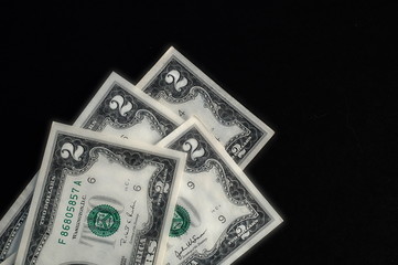 two dollar bills