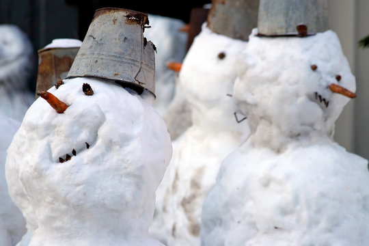 Funny Snowmen