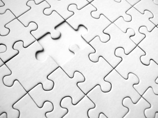 puzzle blanc