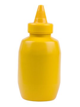 Yellow Mustard Bottle