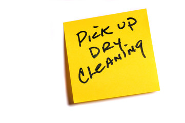 pick up dry cleaning