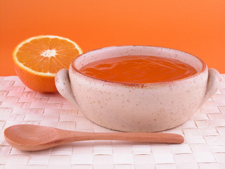orange jelly