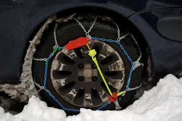 chaînes pour la neige