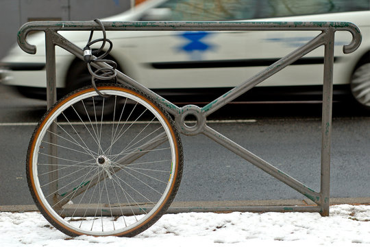 Fototapeta bicyclette volée