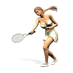tennisspielerin