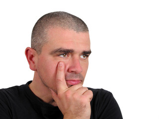 man thinking