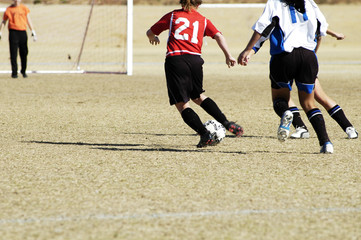 Fototapeta premium soccer action 8