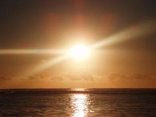 Foto op Plexiglas Zonsondergang aan zee sunset