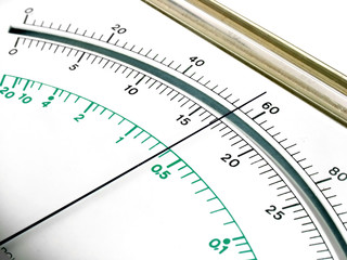 measuring device display