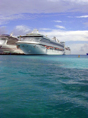 cruise ships in dock