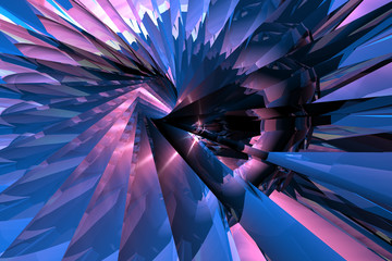 Plakaty  turbine abstract 2