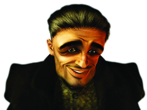 "akim" caricature regret