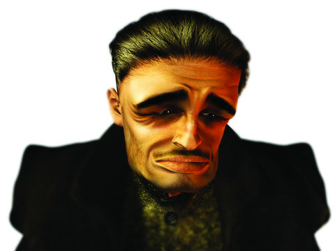 "akim" caricature triste