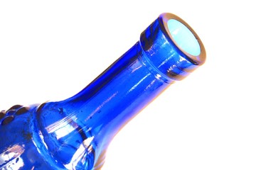 cobalt blue bottle