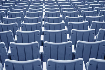 empty stadium seats