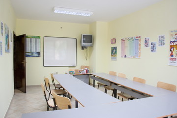 classroom interior