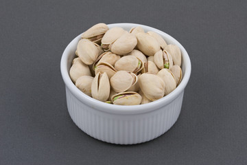 bowl of pistachios