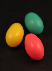 three easter eggs