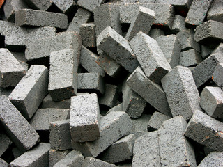 briques de béton