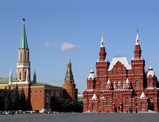 Fototapeta premium red square,moscow,russia