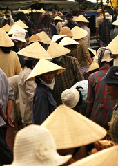 vietnam, hoi an: market