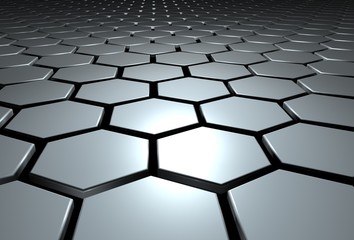 3d hexagons