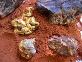 pépites d'or