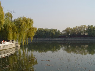 water view in beihai park - beijing