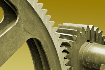 old large gears