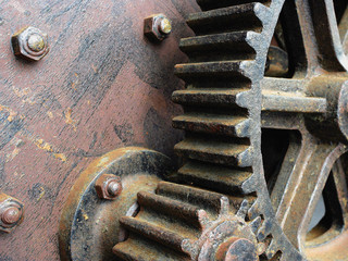large old gears