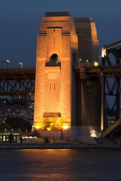 Sydney Harbour Bridge At Night