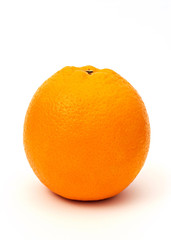 orange on white