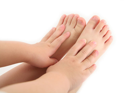 Child Hands And Foot