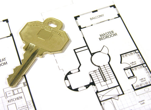 house key and plans