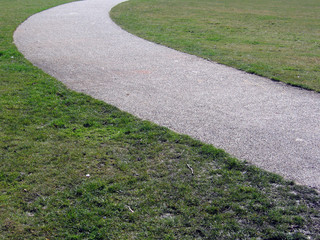 curved path