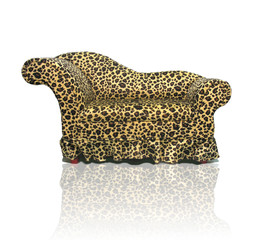 leopard skin sofa