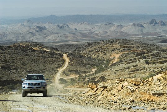 offroad track to the moon