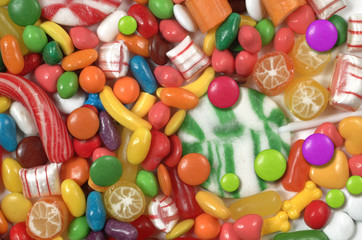 Fototapeta na wymiar cukierki, słodycze, cukierki