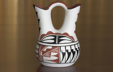 native american wedding vase