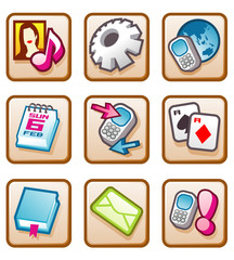 mobile icons