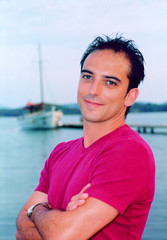 portrait avec bateau