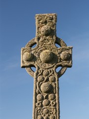 celtic cross of stone