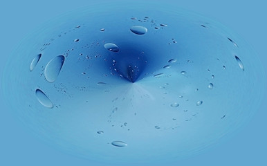 blue vortex background