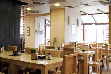 Fotobehang Restaurant Japans restaurant