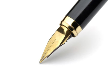 golden fountain pen