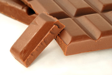 broken chocolate bar