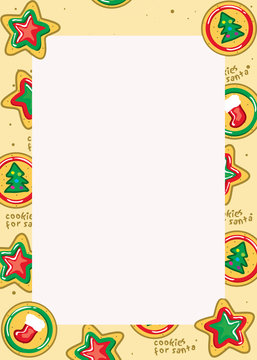 Christmas Cookie Border